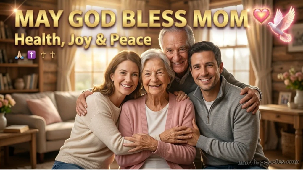 Beautiful Blessings for Mother's Happiness and Peace of Mind