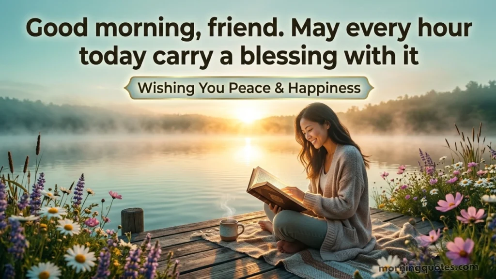 Good Morning Blessings for Friends to Start the Day Right