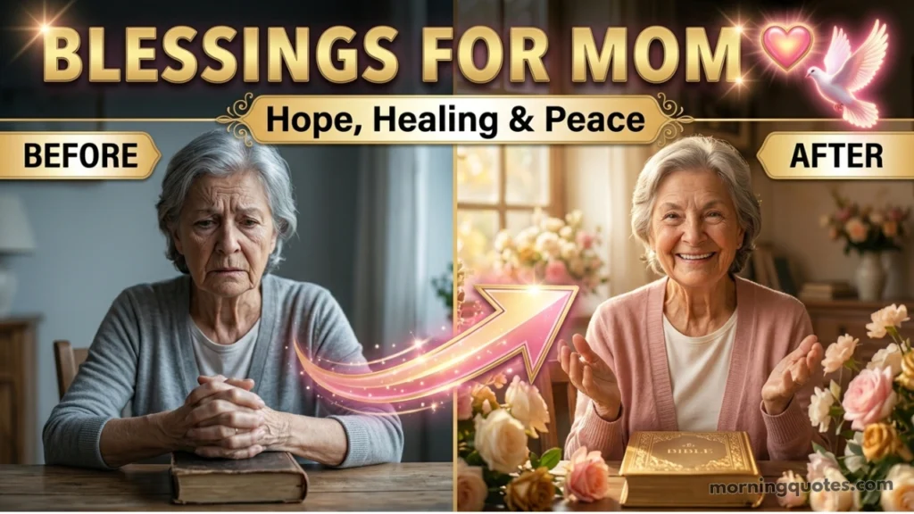 Heartfelt Blessings for Mother's Health, Strength and Healing