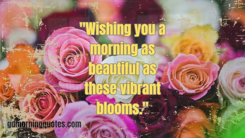 40+ Best Good Morning Quotes with Flowers to Brighten Your Day