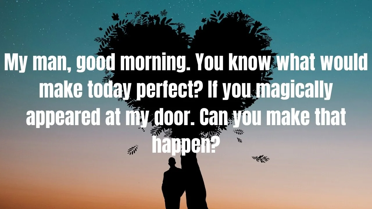 Long Distance Relationship: 255+ Good Morning Messages For Him to Bridge  the Miles, image size:1280x720