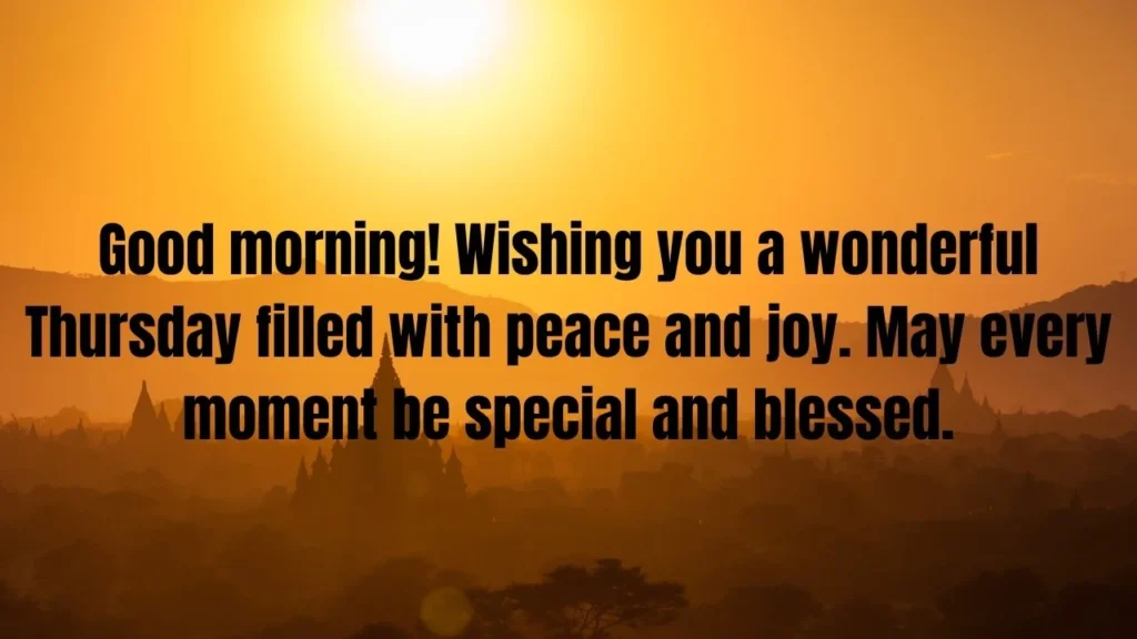 75 Good Morning Thursday Blessings Images and Prayers