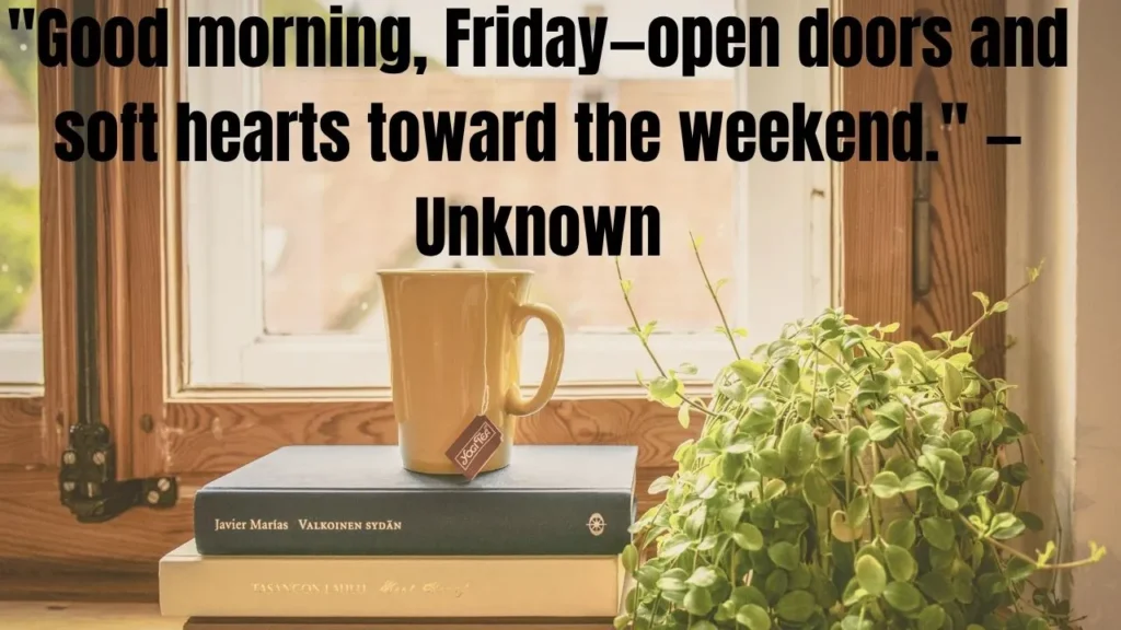 Good Morning Friday Quotes Ready For The Weekend