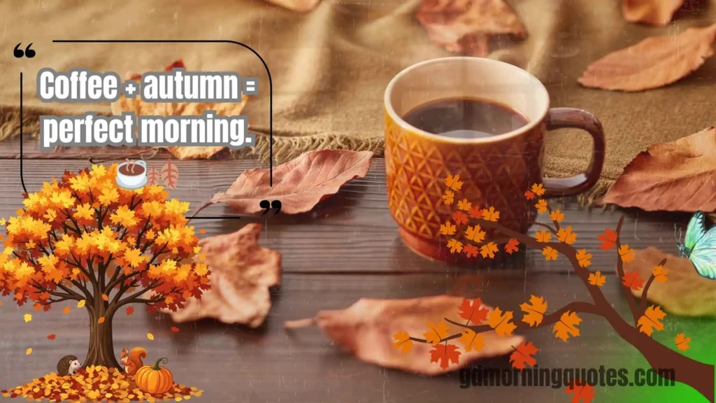 105+ Good Morning Quotes for Autumn / Fall – Inspire Your Mornings with Seasonal Charm 🍂🌅