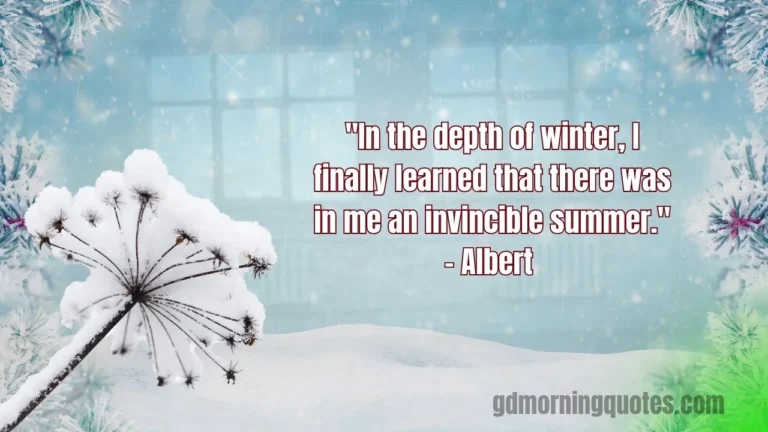 100+ Good Morning Quotes for Winter to Brighten Your Cold Mornings
