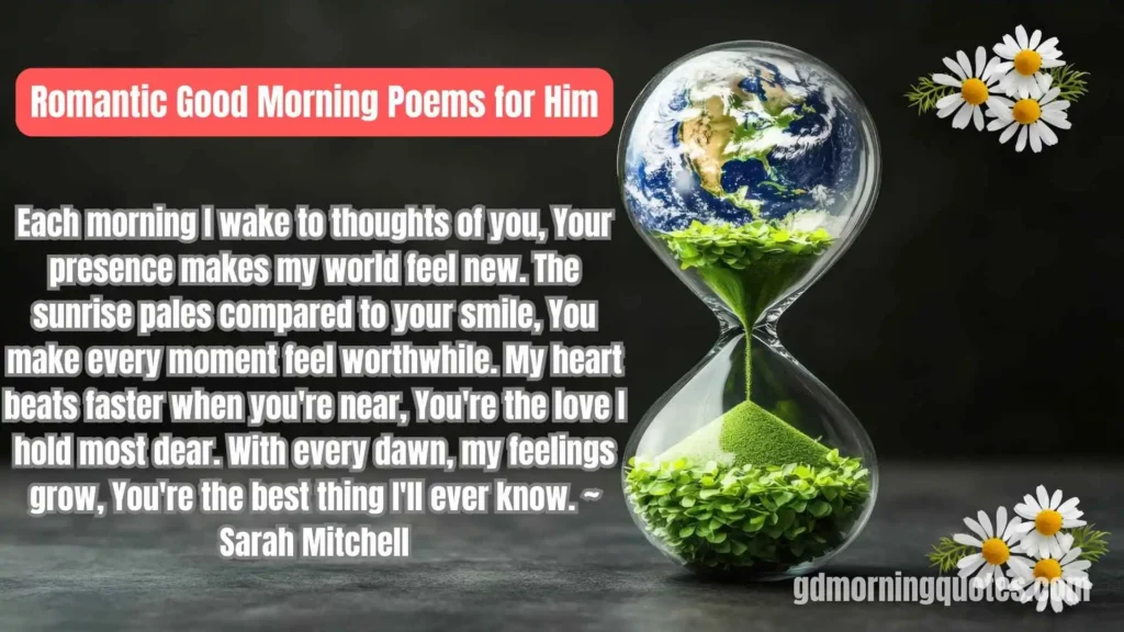 45 Good Morning Poems for Him: Romantic, Cute & Heartfelt Messages