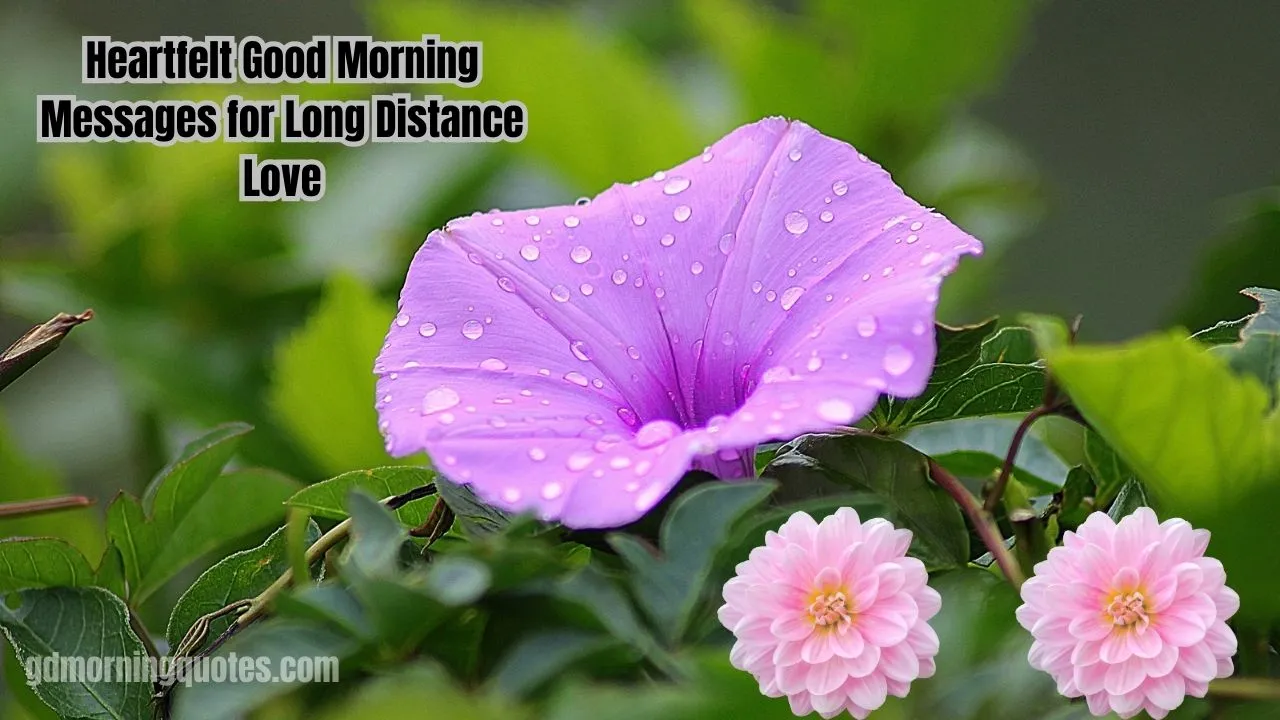 Heartfelt Good Morning Messages for Long Distance Love