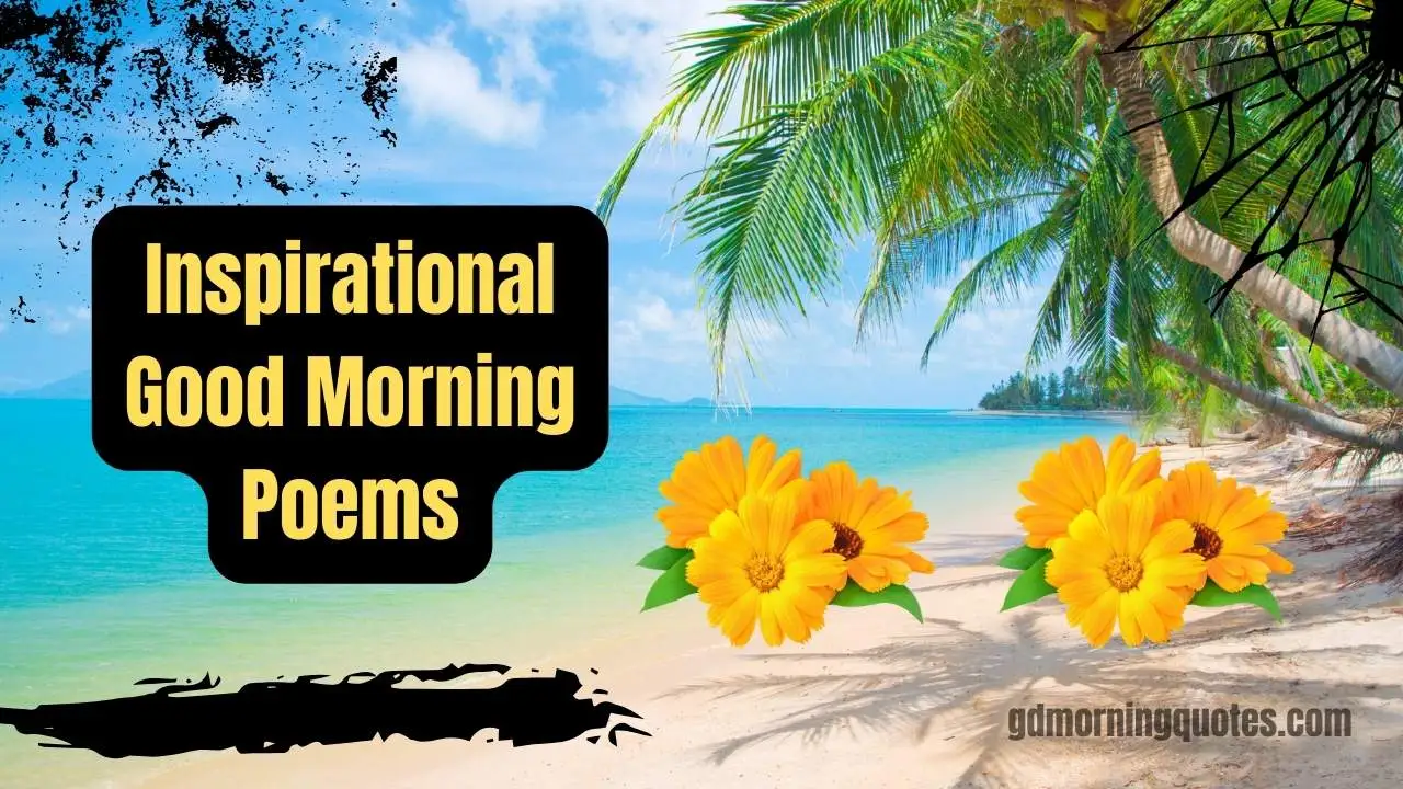 30 Inspirational Good Morning Poems to Motivate a Fresh Start