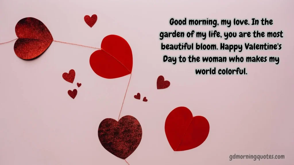 Romantic Valentine Morning Messages