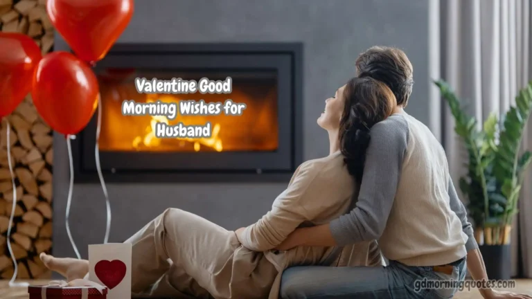 Valentine Good Morning Wishes for Husband: Start His Day with Love