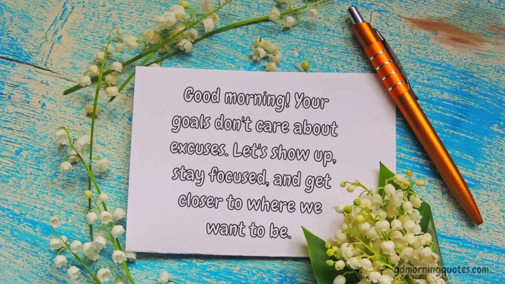 Good Morning Messages for Success