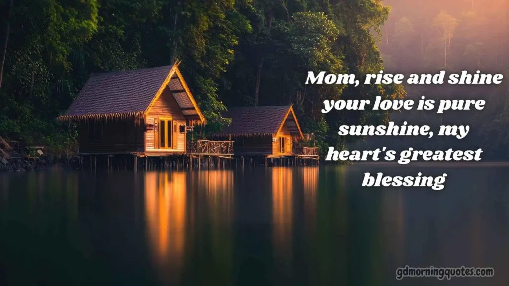 Good Morning Mom, I Love You Messages