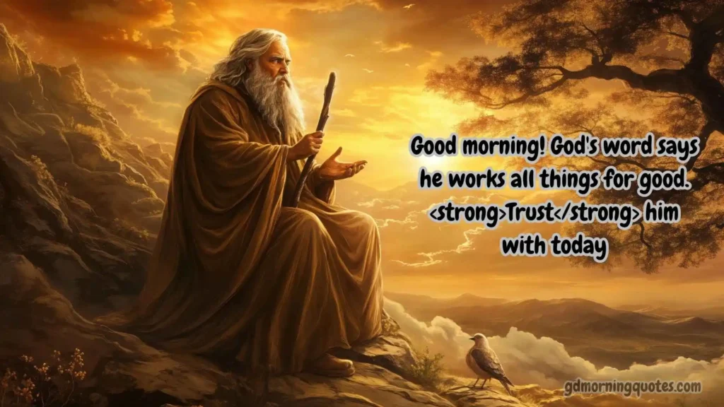Good Morning Inspirational Messages with God's Promises