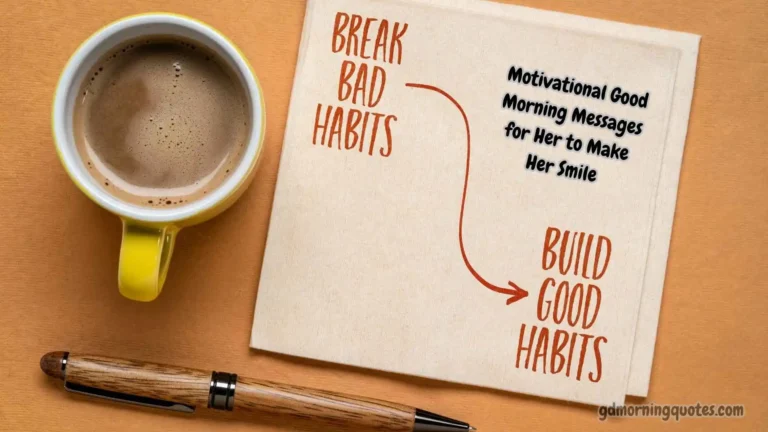 100 Motivational Good Morning Messages for Her to Make Her Smile