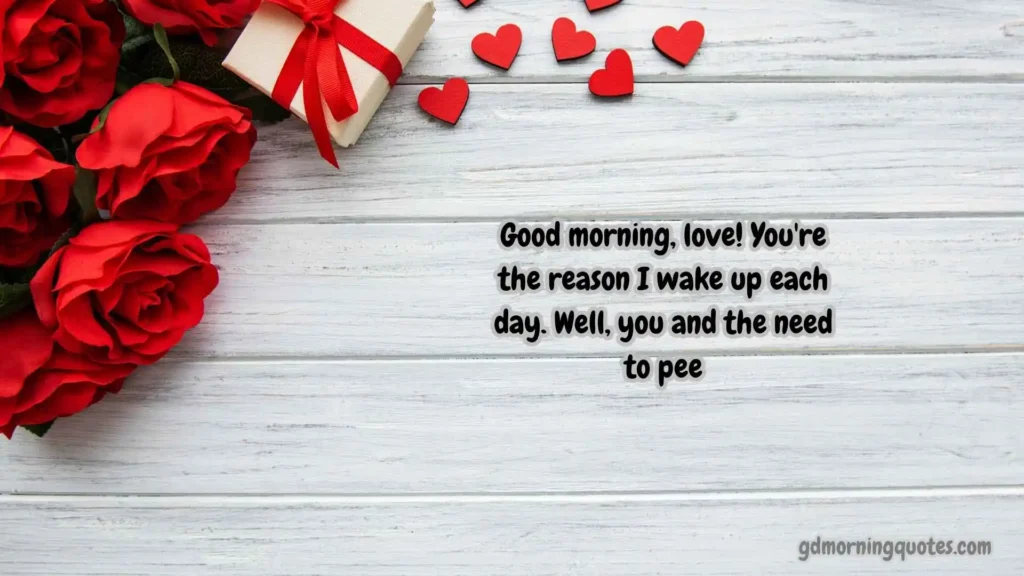 Funny Valentine's Day Good Morning Messages for Husband