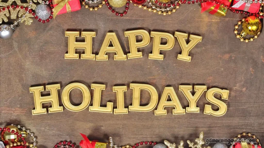 Holiday Morning Messages