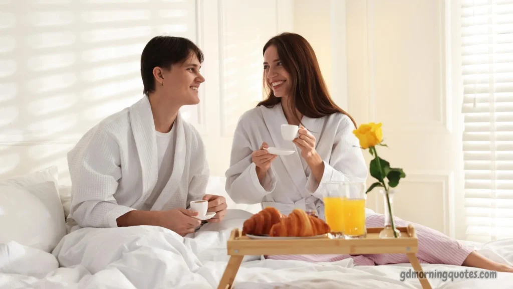 Cute and Playful Good Morning Messages for Your Wife