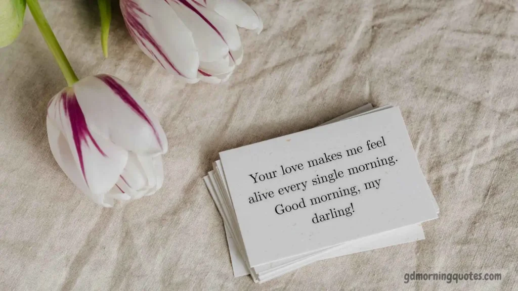 Good Morning Valentine Notes for Your Wife