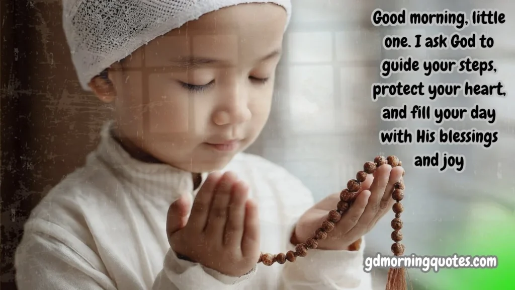 Good Morning Prayers for Children