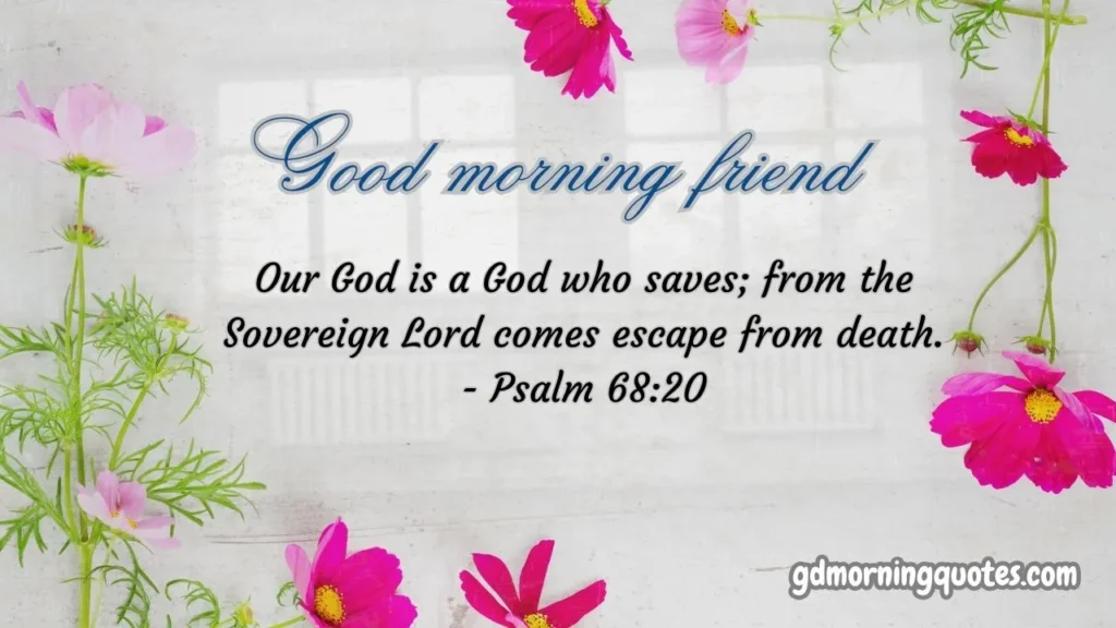 Good Morning Messages with Bible Inspiration