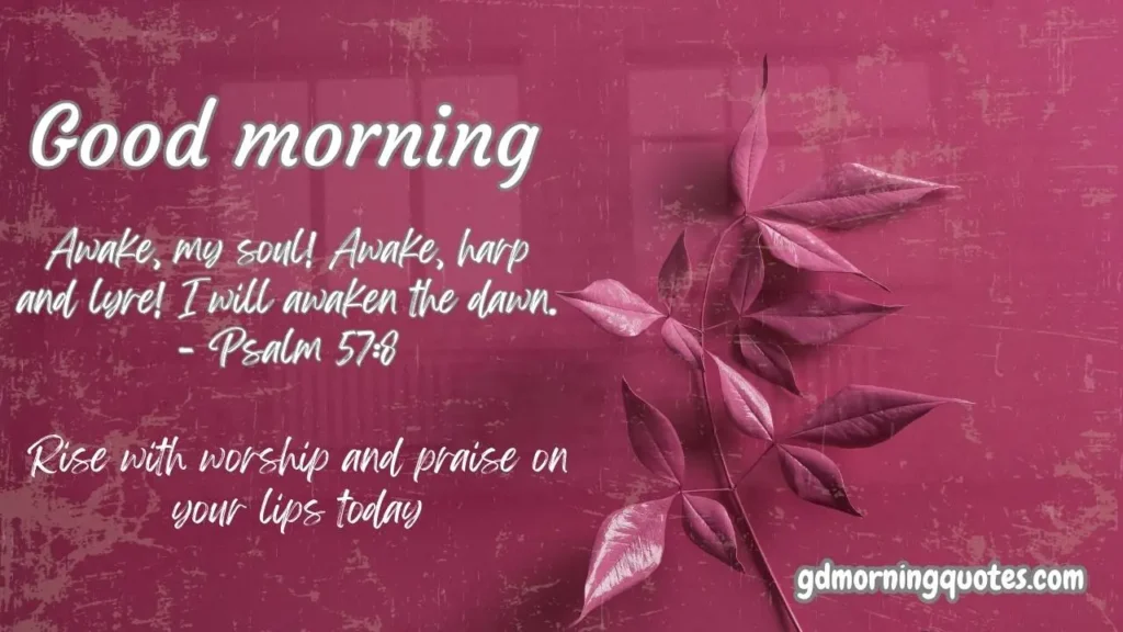 Good Morning Messages with Bible Inspiration