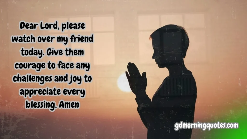 Blessed Good Morning Messages with Prayers for Friends