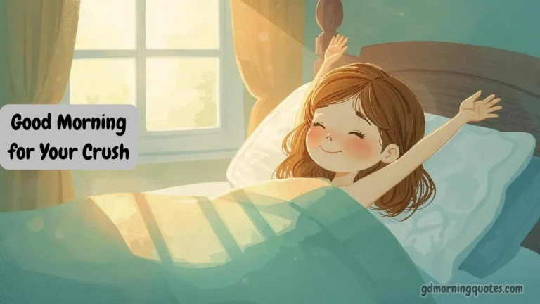 Good Morning Messages for Your Crush Without Being Too Direct