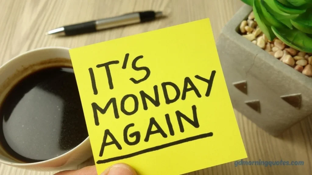 Good Morning Messages for Monday