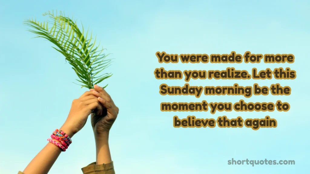 Beautiful Good Morning Sunday Blessings