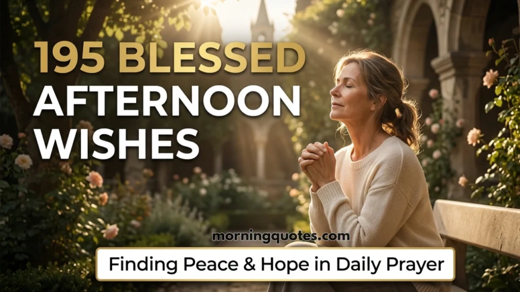 What Are Good Afternoon Blessings and Why They Matter