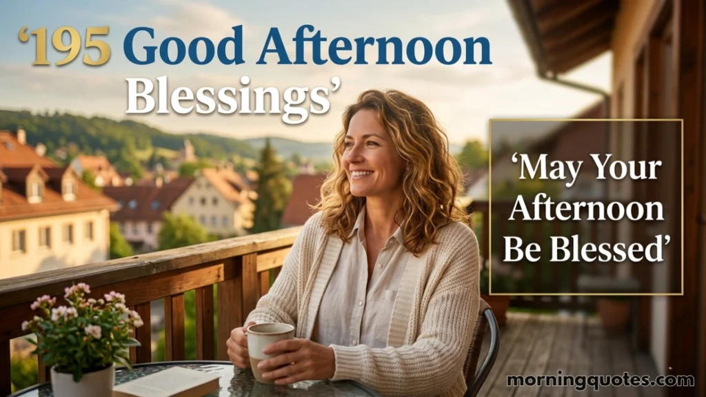 Good Afternoon Prayers and Spiritual Blessings