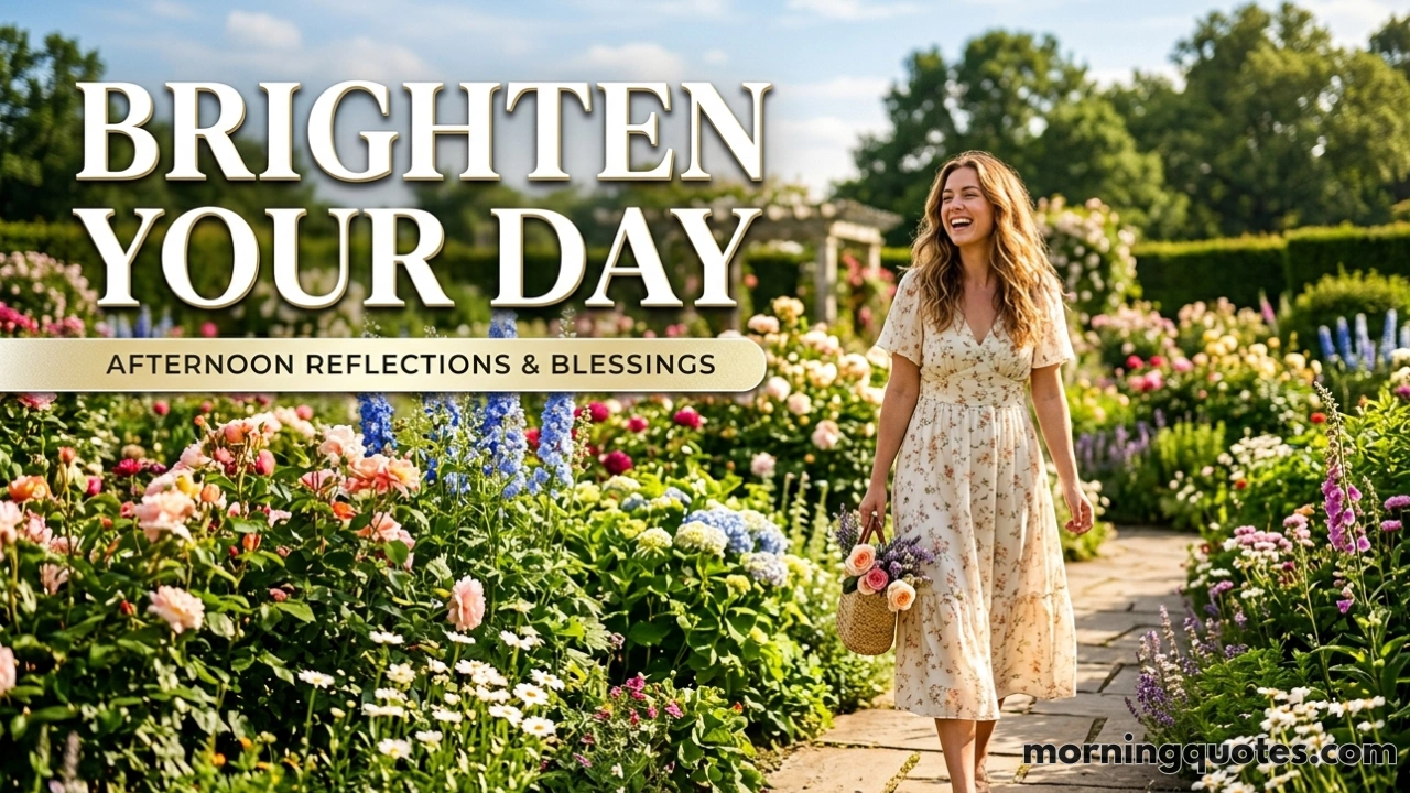 195 Best Good Afternoon Blessings to Brighten Your Day