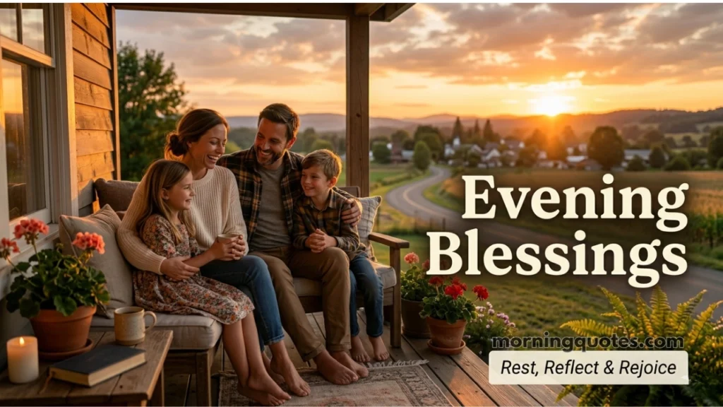 Peaceful and Spiritual Good Evening Blessings