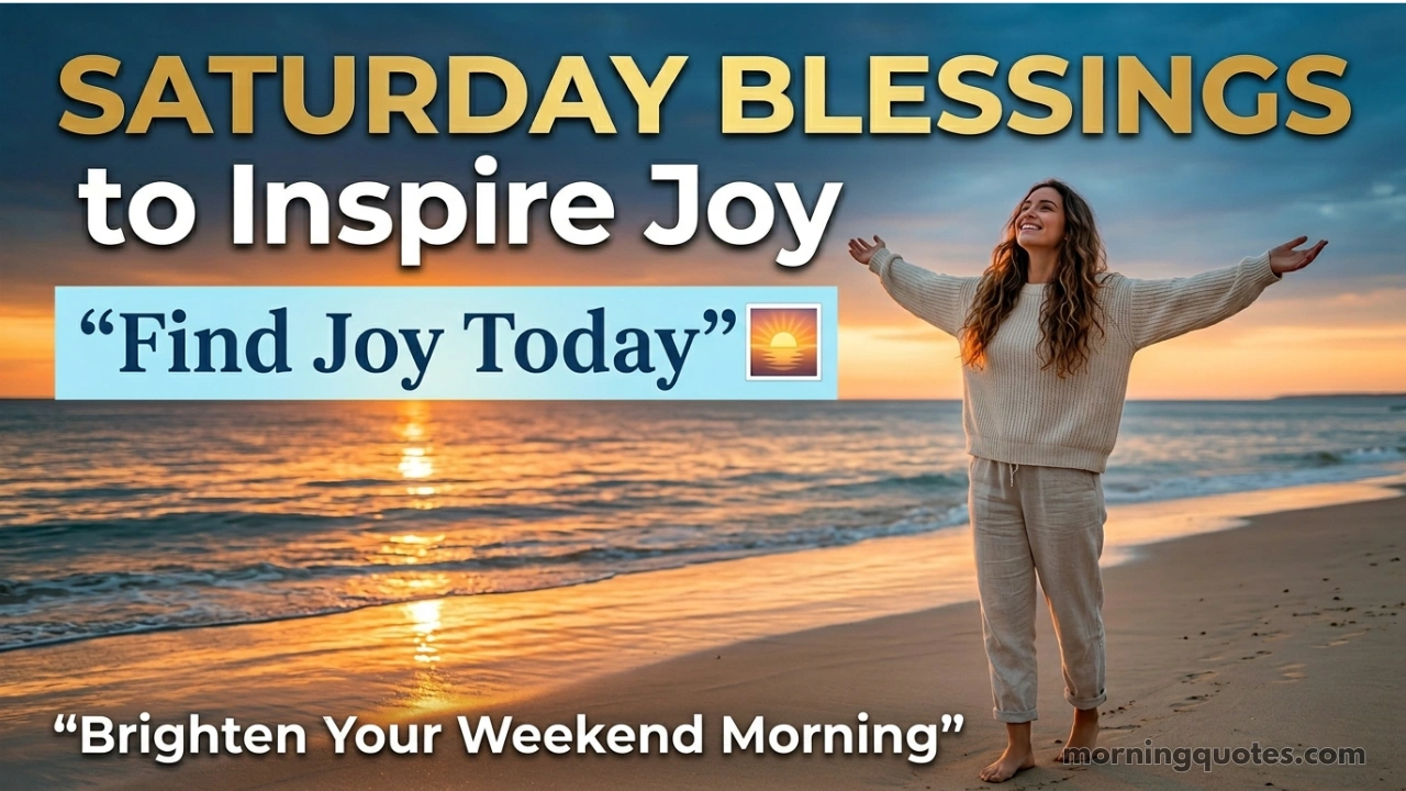 195 Beautiful Saturday Blessings to Brighten Your Weekend Morning