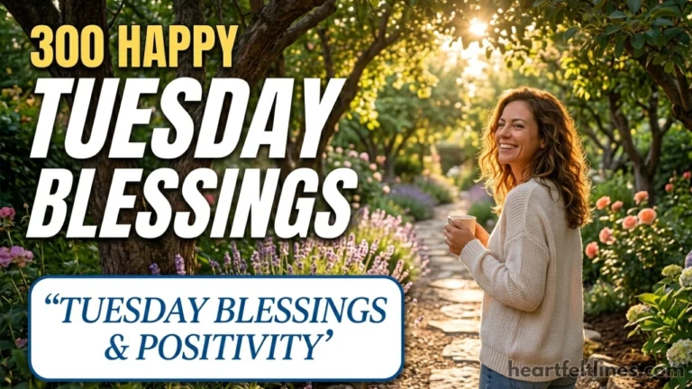 300 Best Happy Tuesday Blessings to Inspire Joy and Positivity