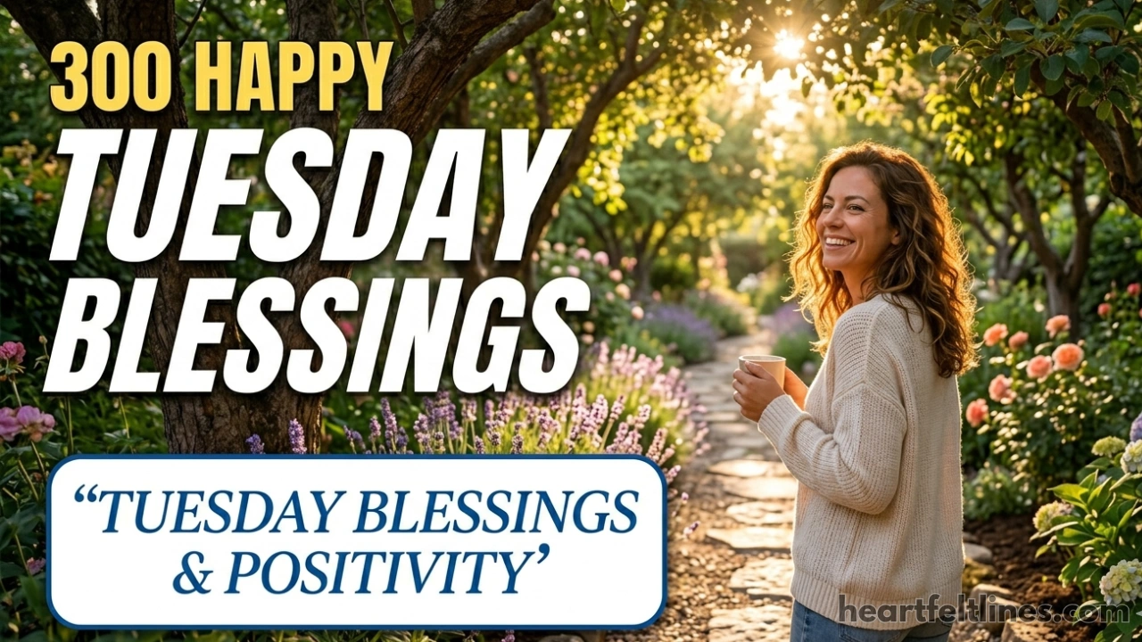 300 Best Happy Tuesday Blessings to Inspire Joy and Positivity