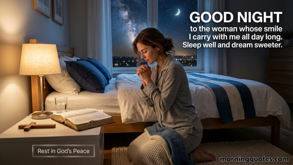 Romantic Good Night Blessings for Her