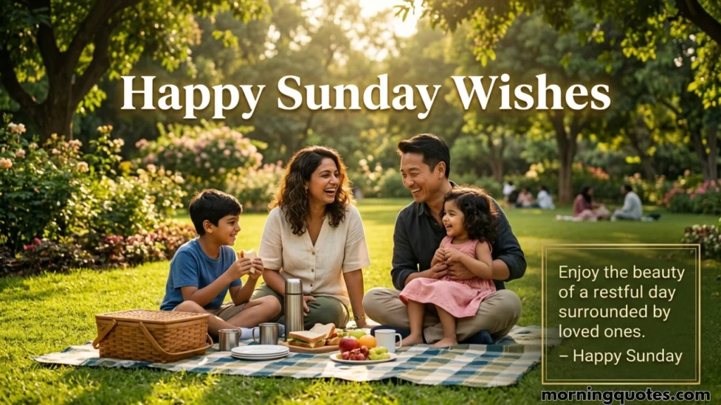 Happy Sunday Afternoon Wishes for Friends and Family